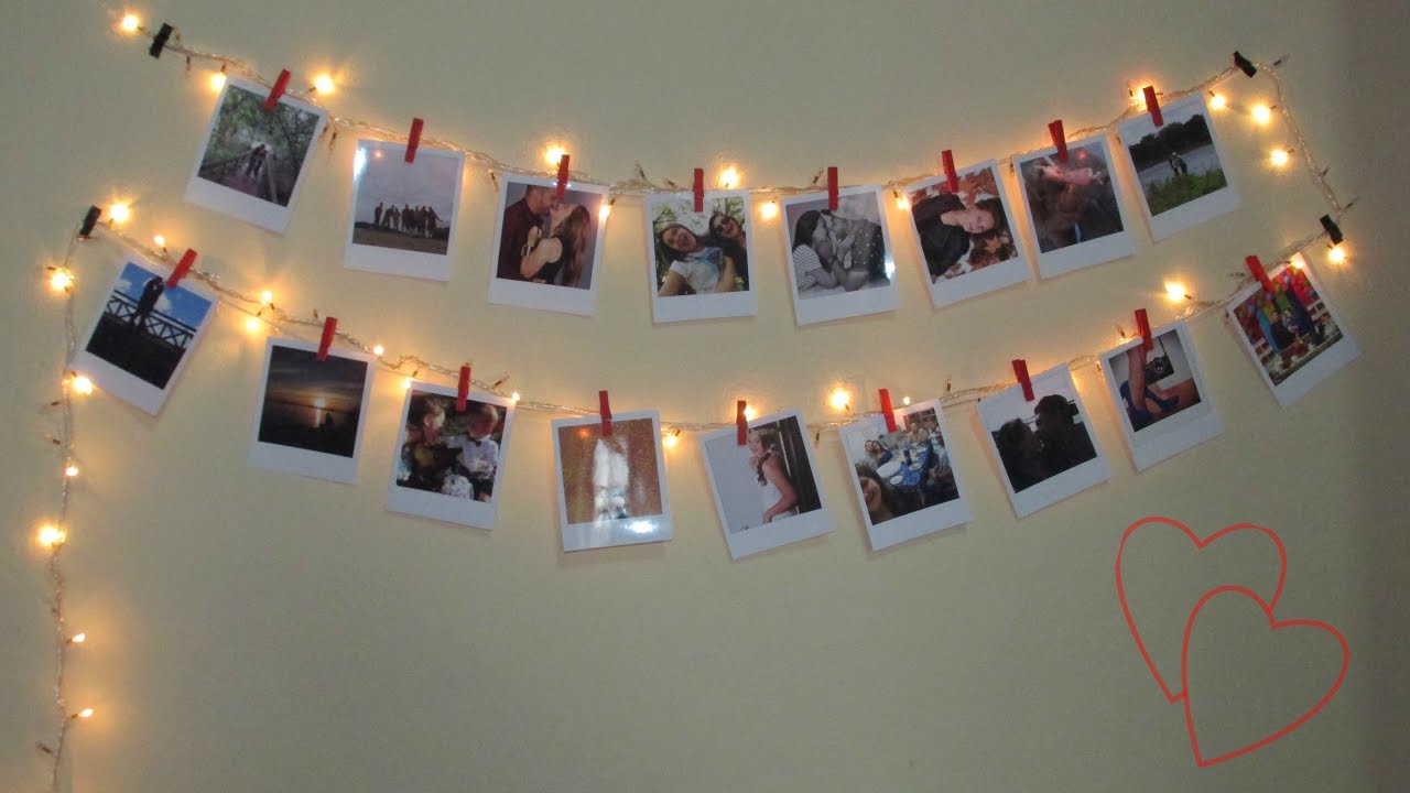 Varal de Fotos Polaroids ♥