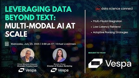 Leveraging Data Beyond Text: Multi-Modal AI at Scale