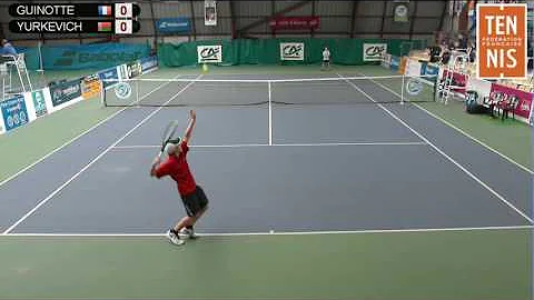 GUINOTTE (FRA) vs YURKEVICH (BLR) - Open Super 12 Auray Tennis - Court 4