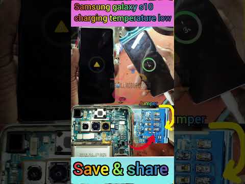 "Samsung S10 Charging Issue Fixed! Solved 'Temp Too High' Error by Bypassing Thermistor