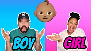 Our Baby Gender Reveal *Cute Reaction*
