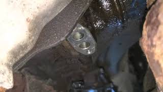 2012 Chevy oil cooler line replacement the easy way.