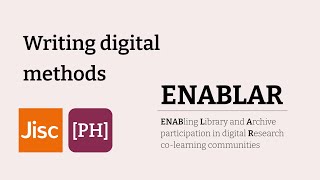 ENABLAR: Writing Digital Methods