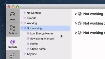 Getting organised with Omnifocus 2 for the mac