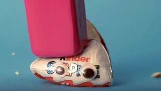 Crushing and smashing things | Kinder Surprise egg, Oreo cookies, chocolate and more! by SLOWMOER - Slow Motion Videos 798 views 5 years ago 2 minutes, 9 seconds