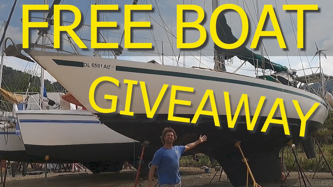 FREE BOAT GIVEAWAY – OPEN TO EVERYONE, JUST APPLY