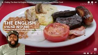 Finding The Best Full English Breakfast In London | Food Tours | Insider Food THEELITONE REACTION