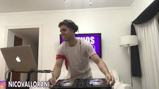 Video thumbnail of "LATINOS RETRO BAILABLES  Nico Vallorani DJ"