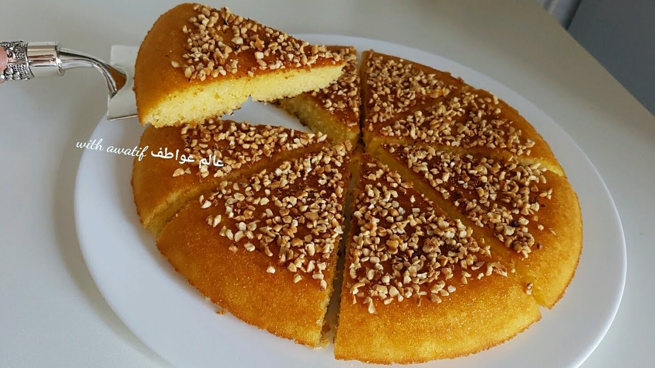 بسبوسة المقلاة سريعة التحضير بمكونات بسيطة ناجحة بمقادير مضبوطة و المذاق ولا اروع جربيها بدون تردد