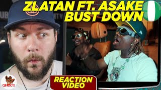 A VERY SMOOTH LINK UP! | Zlatan feat. Asake - Bust Down | CUBREACTS UK ANALYSIS VIDEO