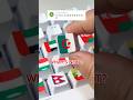 Drawing Algeria 🇩🇿 flag on my keyboard #shorts #drawing #keyboard #flag #algeria