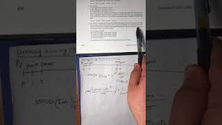 Solving FM exam problem #21 (using increasing and level annuities and perpetuities)