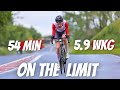 My best power output for 54 minutes in my 15 year cycling career