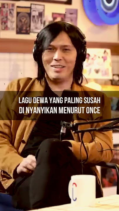 Lagu Dewa Yang Paling Susah Di Nyanyikan Menurut Once #shorts