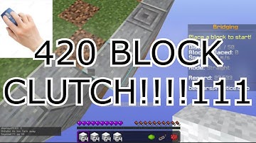420 BLOCK CLUTCH 69 GOD BRIDGE WITH CLICK SOUNDS AND HAND CAM