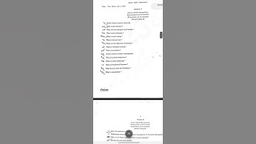 HRM| Previous Year Question Pepar | Calicut University | Bcom | 3rd Semester