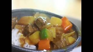 1 Minutes Recipes | Japanese beef curry (Curry Rice)