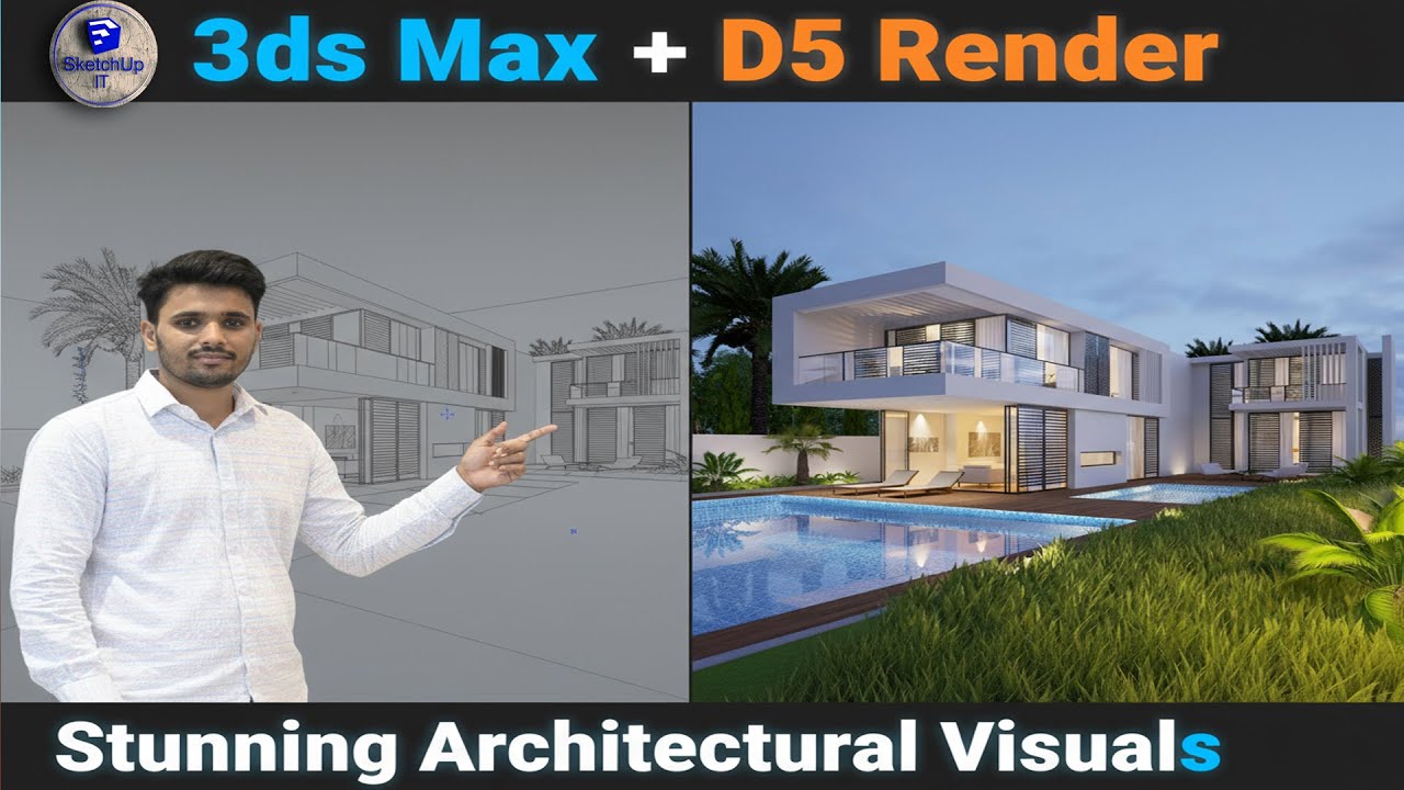 Create Stunning Architectural Visuals with 3ds Max and D5 Render - YouTube
