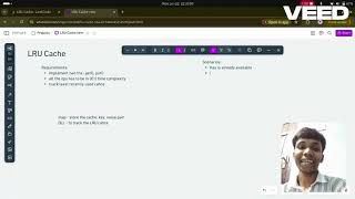 LRU Cache Design Leetcode 146  #dsa #software #interview #sankarswain Lru Cache Simple Explanation Coding Interview Question Lru Cache Bitstorm Coding