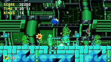 Sonic CD (XBLA) - Tidal Tempest: Zone 2: Good Future Playthrough (Sonic) [Original Spin Dash]