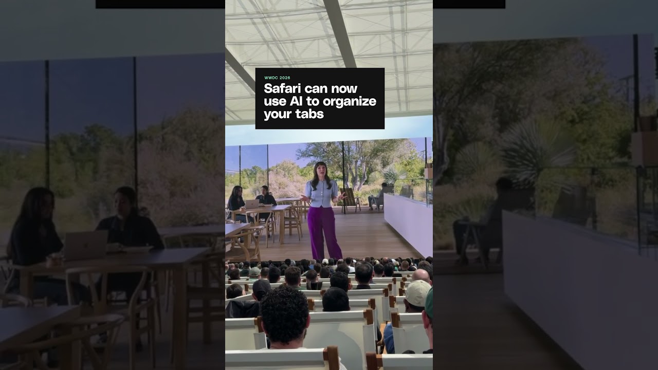 Safari can now organize your tabs with AI