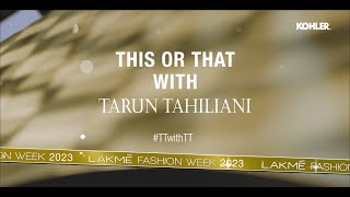 #TTwithTT | Lakme Fashion Week