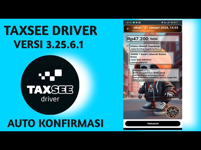 TAXSEE DRIVER 3.25.6.1 AUTO KONFIRMASI(No token) class=