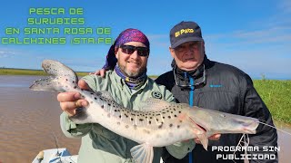 MARAVILLOSA PESCA EN SANTA ROSA DE CALCHINES (Santa Fe)