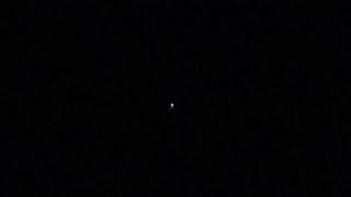 SpaceX&#39;s Crew Dragon spacecraft as seen from Greece a few minutes after launch!