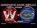 1 south carolina gamecocks womens basketball vs florida gators wbb  142024  full game replay