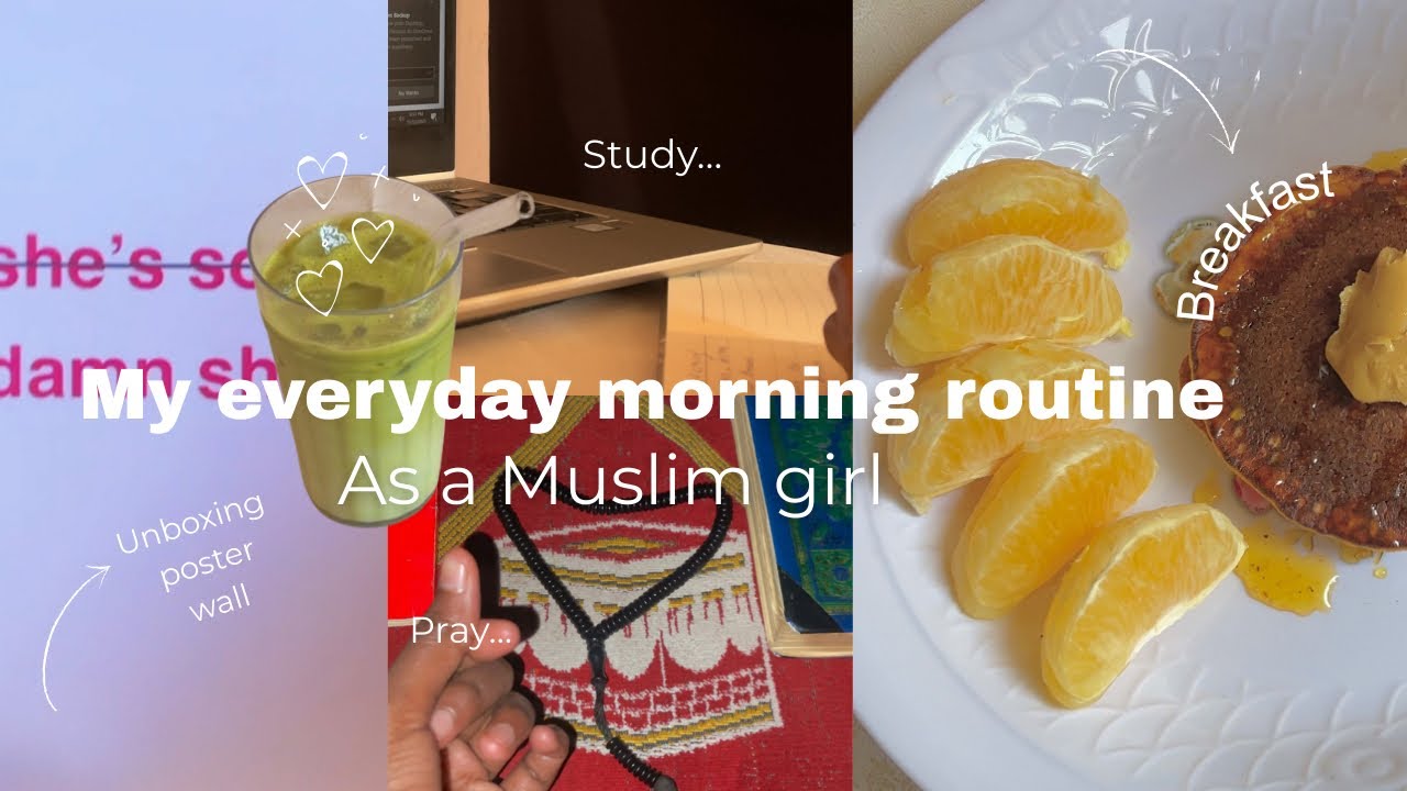 MY EVERYDAY MORNING ROUTINE | 🥐💋 |cooking, study,unboxing and more 