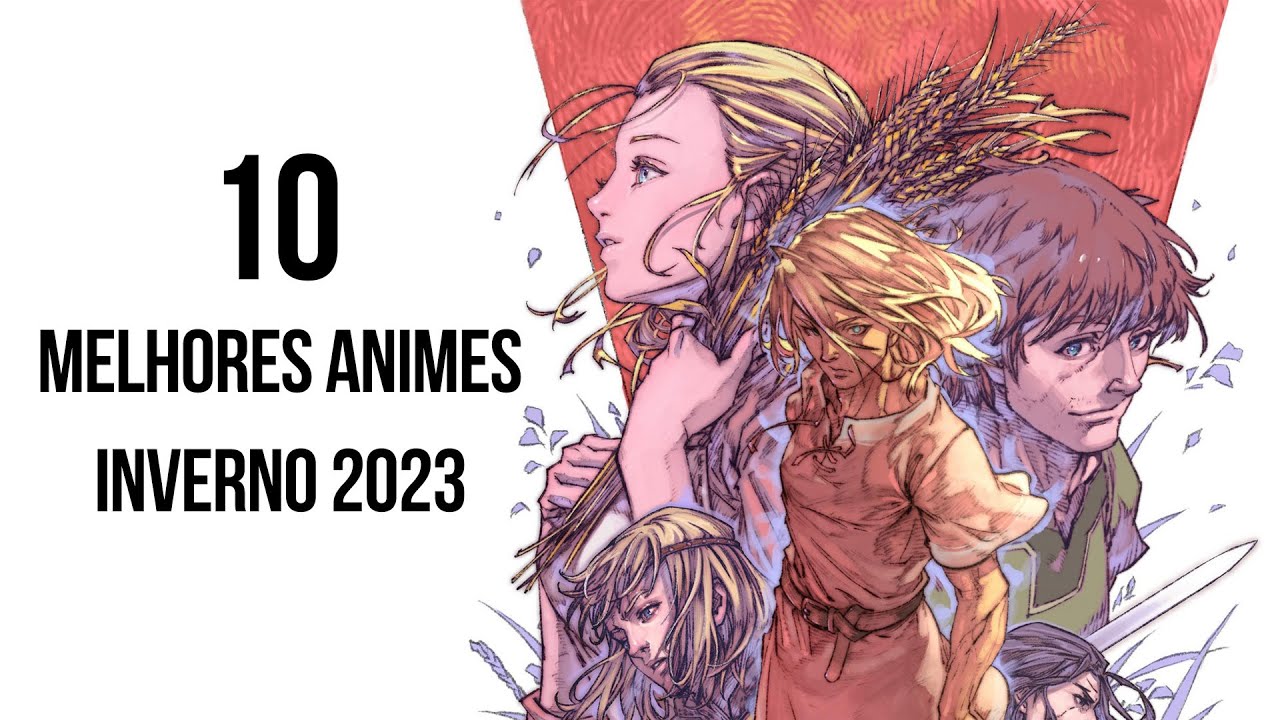 Lançamentos da Crunchyroll no Brasil da temporada de Inverno de animes de  2023.