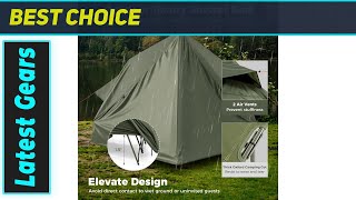 GYMAX 2-Person Camping Cot Tent: Amazing Elevated Comfort for Outdoor Adventures!
