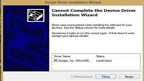 GOOGLE INC WIN USB INSTALL FAILED SOLUTION FLASHTOOL XPERIA DRIVER PACK