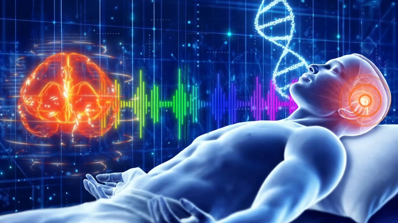 432 Гц + 528 Гц + 741 Гц | Самый Глубокий Оздоровительный Сон: Восстановление Всего Тела, Снятие ...