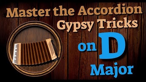 Free Beginners Gypsy Accordion Improvisation Lesson - Part 1 (D Major scale)