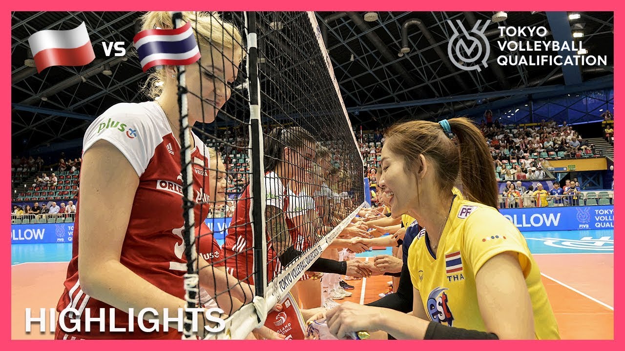 Poland vs Thailand Highlights Day 2 Women's Volleyball Olympic