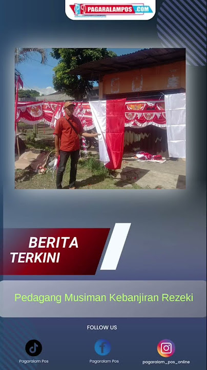 Pedagang Musiman Kebanjiran Rezeki