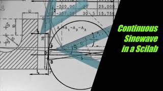 How to generate a continuous sine wave in a Scilab | 2021