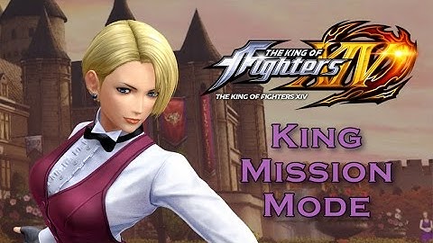 The King of Fighters XIV - King Mission Mode with Button Input