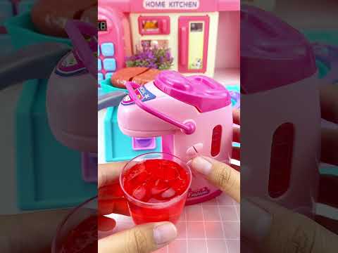 Satisfying with Unboxing & Review Miniature Kitchen Set Toys Cooking Video | ASMR Videos no music