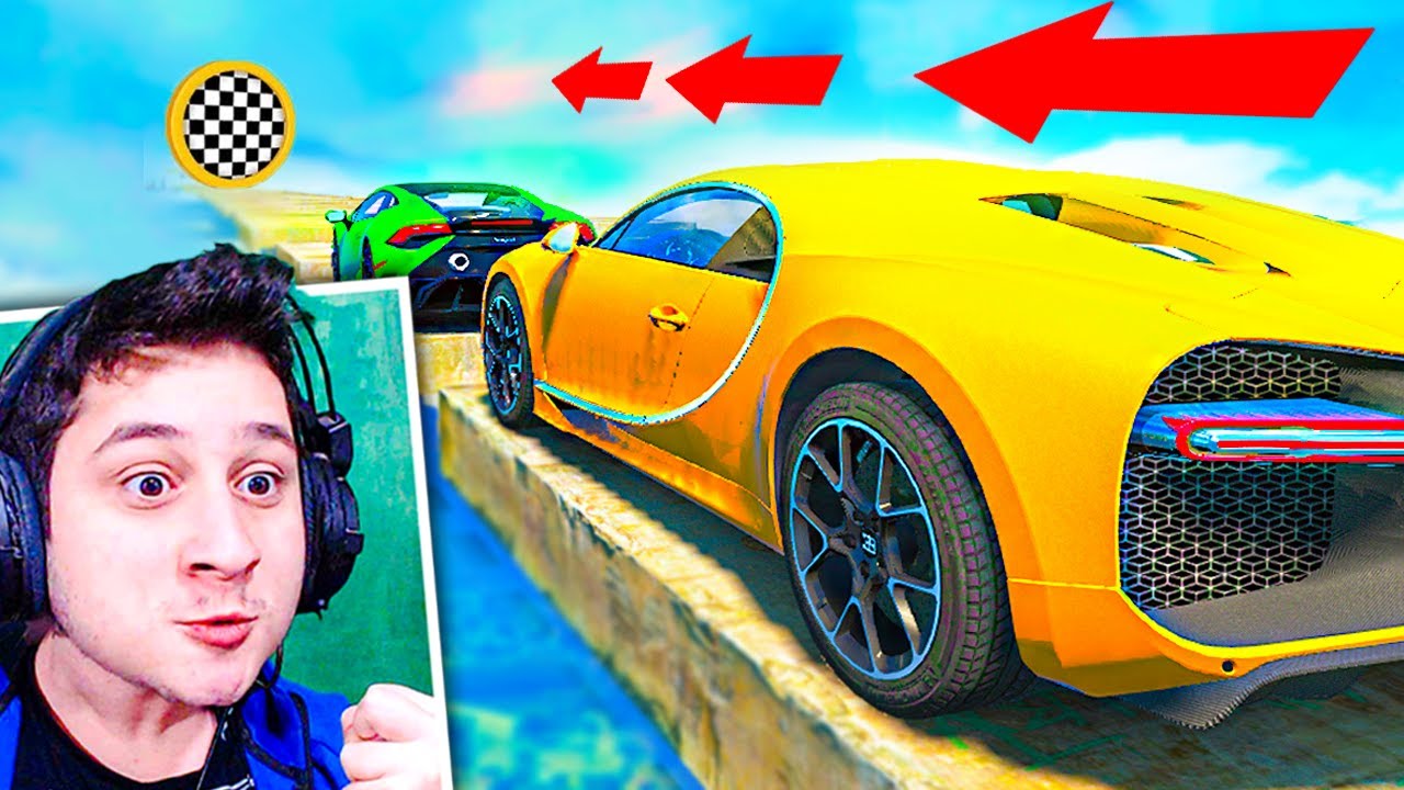 რამდენად შორს წავა GTA 5 ში! Bugatti და Lamborghini