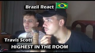 Travis Scott - HIGHEST IN THE ROOM - Reação e Papo Reto