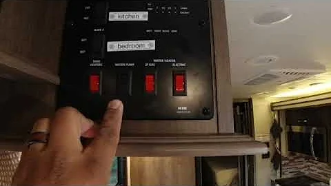 RV Control Panel - 2 Minute Tutorial
