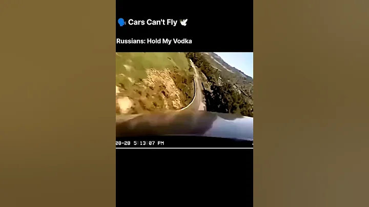In russia cars fly's #shorts #russia #flying #cars #viralshorts
