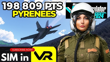 Under 200K! F/A-18E Shreds the Pyrenees at Low Altitude | MSFS 2024 Weekly Challenge - Super Hornet