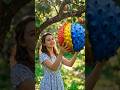 Giant  Claring  Fruit Cutting ❤️💛💙 😱🔥 | Satisfying Slow Motion 8K #trending #shorts #satisfying