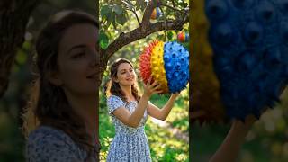 Giant  Claring  Fruit Cutting ❤️💛💙 😱🔥 | Satisfying Slow Motion 8K #trending #shorts #satisfying