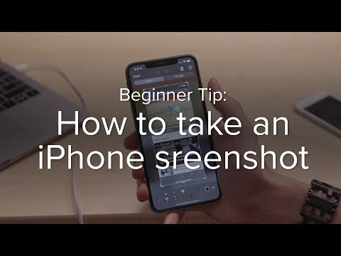 Video: How To Take A Screen Photo On An IPhone