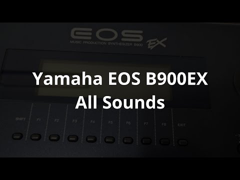 Yamaha EOS B900EX - All Sounds - YouTube